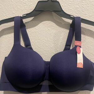 Cacique Blue Molded Cup Bra Intimates & Sleepwear